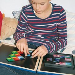 Układanka Magnetyczna Trójkąty