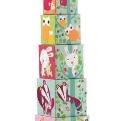 Układanka z kostek Las