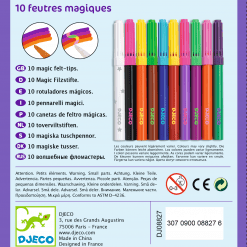 Zestaw 10 magicznych flamastrów