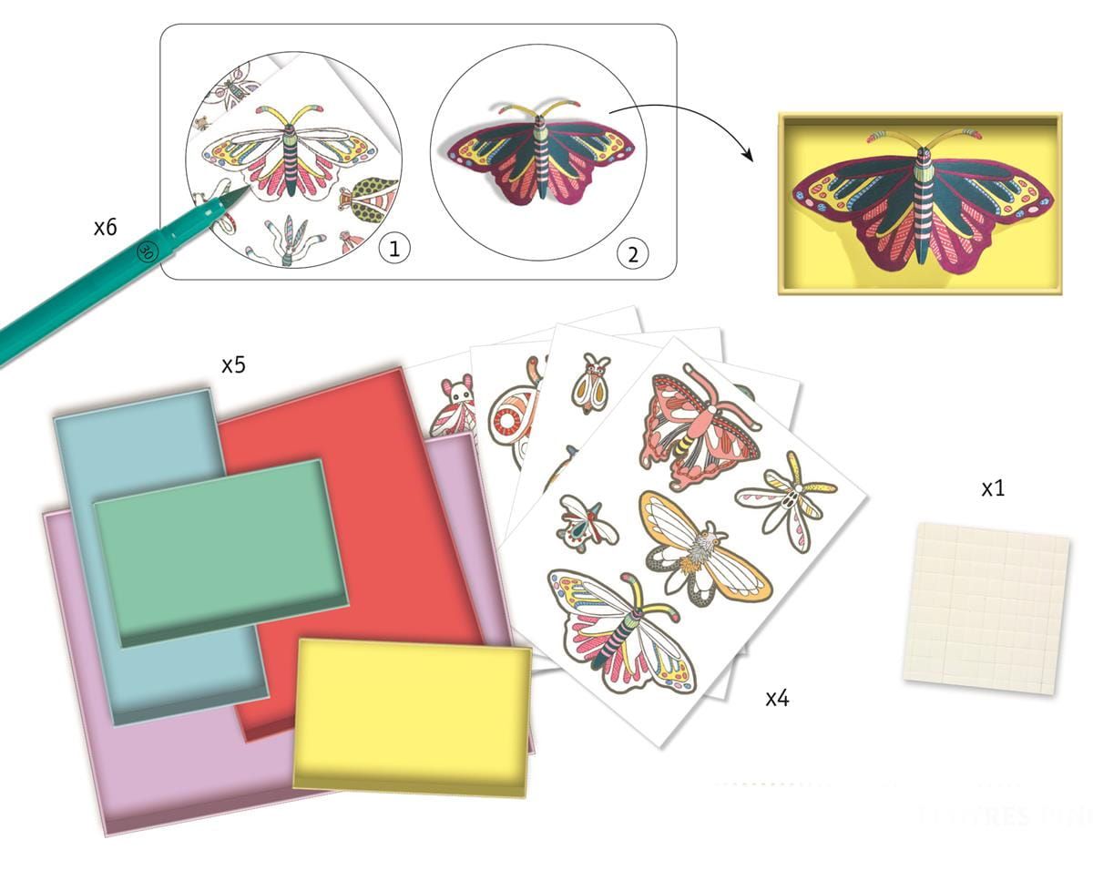 Zestaw artystyczny Gabinet osobliwości Zestaw artystyczny Gabinet osobliwości