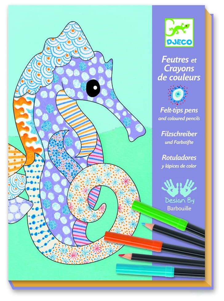 Morskie zwierzęta kolorowanka Morskie zwierzęta kolorowanka