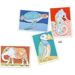 Morskie zwierzęta kolorowanka