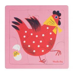 Puzzle kartonowe 4 Zwierzątka