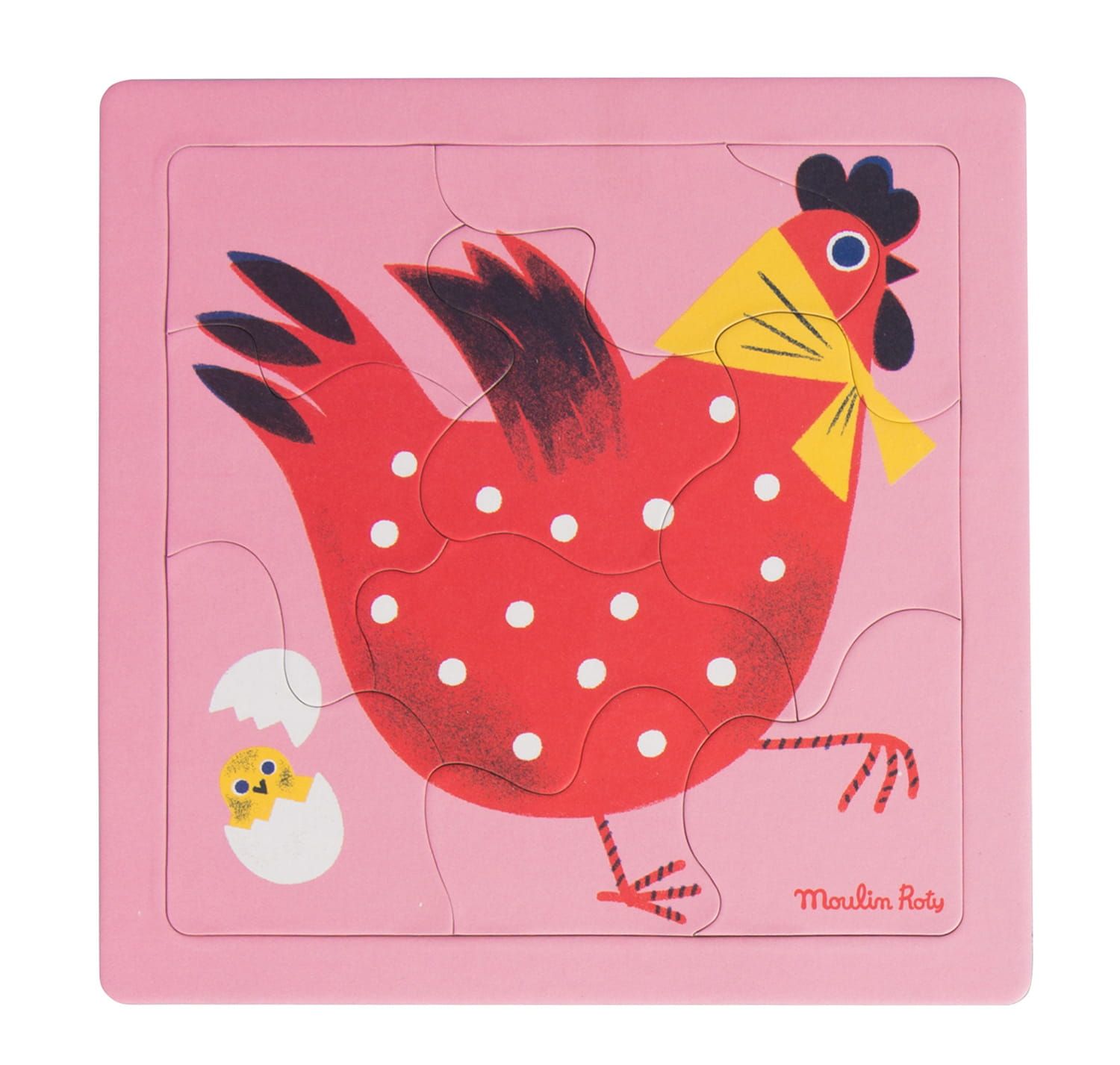 Puzzle kartonowe 4 Zwierzątka Puzzle kartonowe 4 Zwierzątka