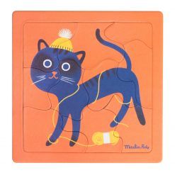 Puzzle kartonowe 4 Zwierzątka