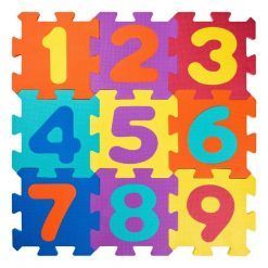 Duże piankowe puzzle – cyferki
