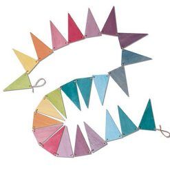 Girlanda dekoracyjna pastelowa