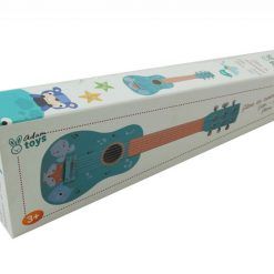 Gitara drewniana zwierzaki