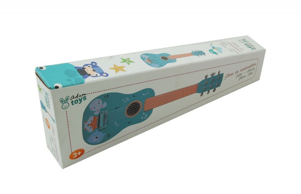 Gitara drewniana zwierzaki Gitara drewniana zwierzaki