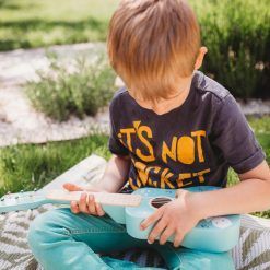 Gitara drewniana zwierzaki