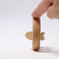 Grzechotka okrągła z rybką