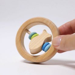 Grzechotka okrągła z rybką