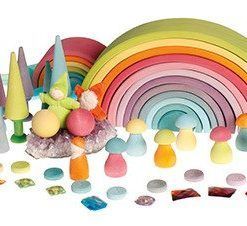 Guziki do nawlekania pastelowe