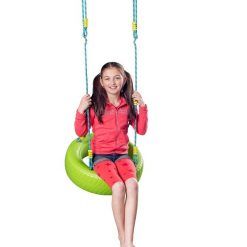 Huśtawka zielona opona