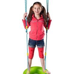 Huśtawka zielona opona