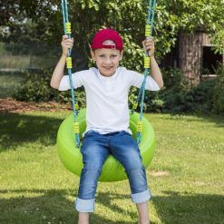 Huśtawka zielona opona