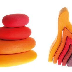 Kamyczki Ogień zestaw do budowania