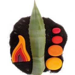 Kamyczki Ogień zestaw do budowania