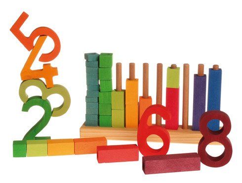 Klocki do zabawy w liczenie Klocki do zabawy w liczenie