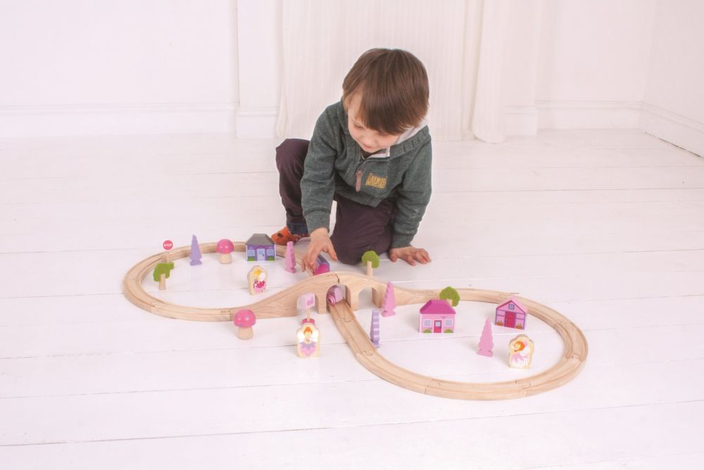 Kolejka księżniczki 40 elementów Kolejka księżniczki 40 elementów