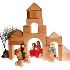 Kostki do budowy naturalne