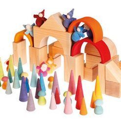 Kostki do budowy naturalne