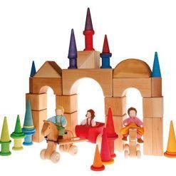 Kostki do budowy naturalne