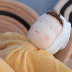 Laleczka mięciutka żółta