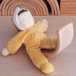 Laleczka mięciutka żółta