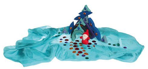 Mandala błyszcząca niebieska Mandala błyszcząca niebieska