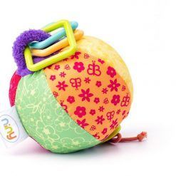 Mata edukacyjna z piłeczką i wałkiem do zabawy