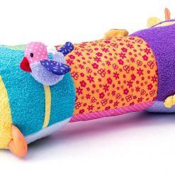 Mata edukacyjna z piłeczką i wałkiem do zabawy