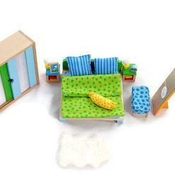 Mebelki dla lalek premium sypialnia