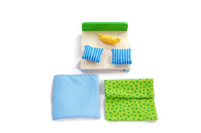 Mebelki dla lalek premium sypialnia Mebelki dla lalek premium sypialnia