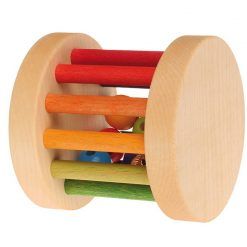 Mini rolka z kulkami tęczowa