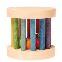 Mini rolka z kulkami tęczowa