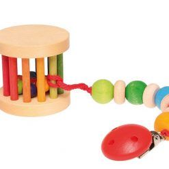 Mini rolka z kulkami tęczowa