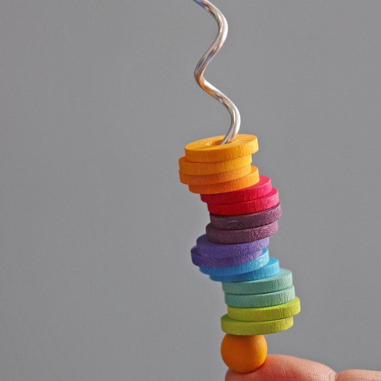 Mini spirala z krążkami Mini spirala z krążkami