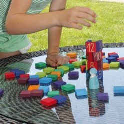 Nauka tabliczki mnożenia tęczowa