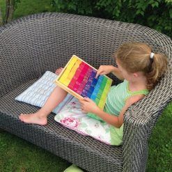 Nauka tabliczki mnożenia tęczowa