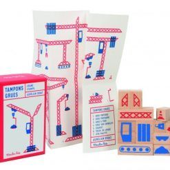 Zestaw 12 stempli Dźwig