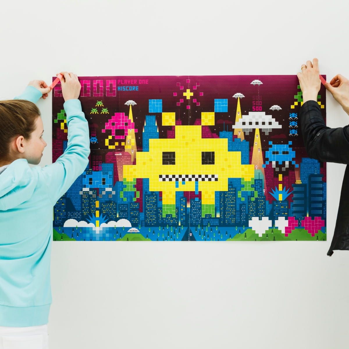 Wyklejanka pikselowa Gra video Wyklejanka pikselowa Gra video