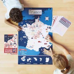 Wyklejanka pikselowa Mapa Francji