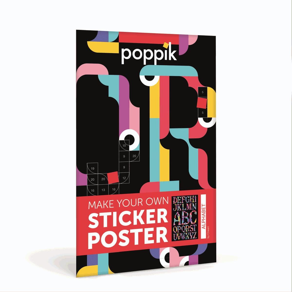 Wyklejanka pikselowa Alfabet Wyklejanka pikselowa Alfabet