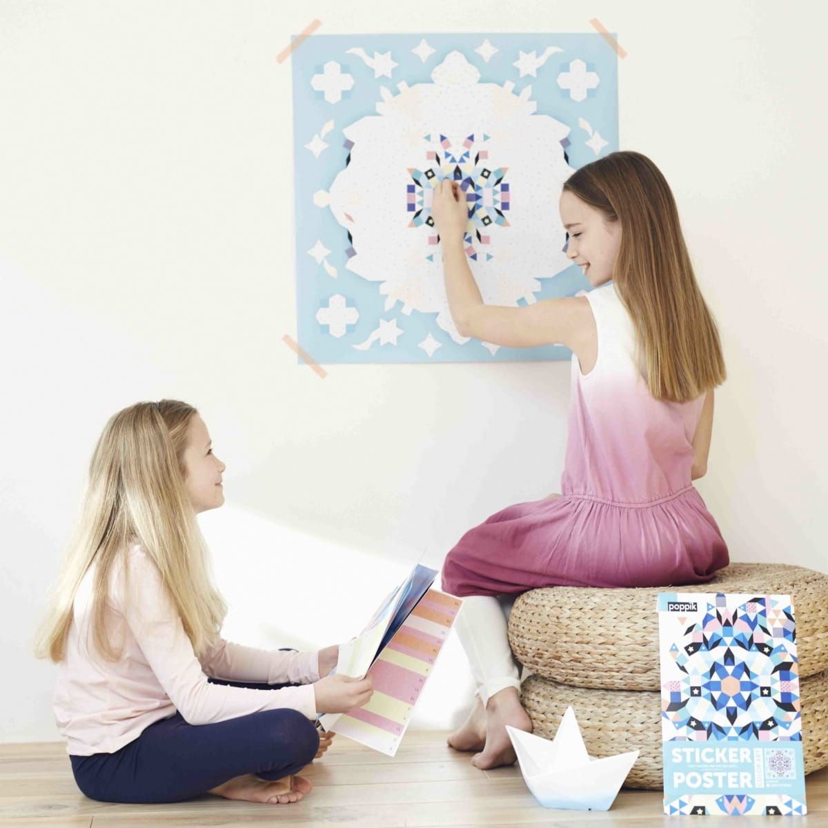 Wyklejanka pikselowa Mandale Wyklejanka pikselowa Mandale