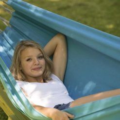 Hamak dwuosobowy bez poprzeczek Florida Aqua