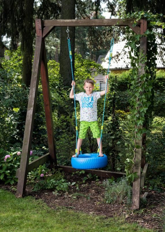 Huśtawka niebieska opona Huśtawka niebieska opona