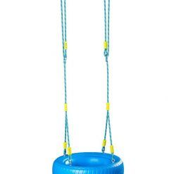 Huśtawka niebieska opona