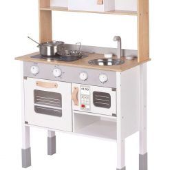 Kuchnia drewniana szara