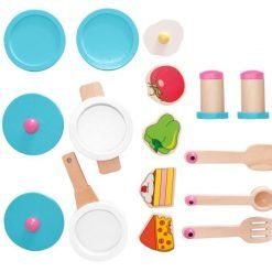 Kuchnia drewniana z jednorożcem